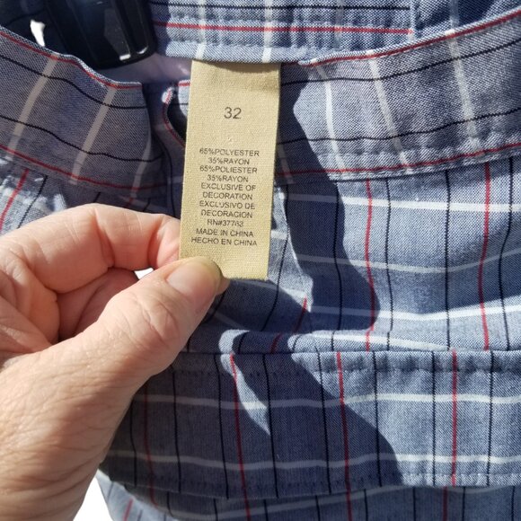 Mens Red Sand Shorts - Picture 5 of 6